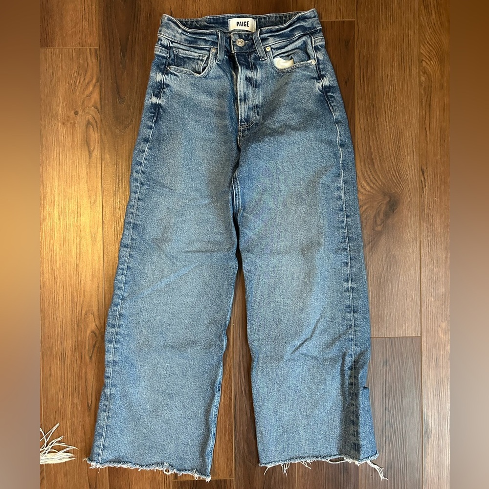 PAIGE Anessa Blue Denim Jeans